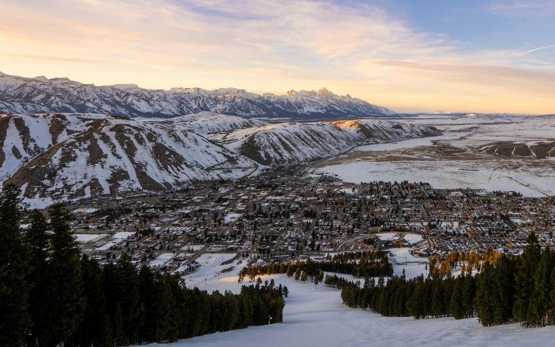 winter trip to Jackson Hole Wyoming