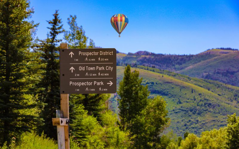 Park City in the summer 2021