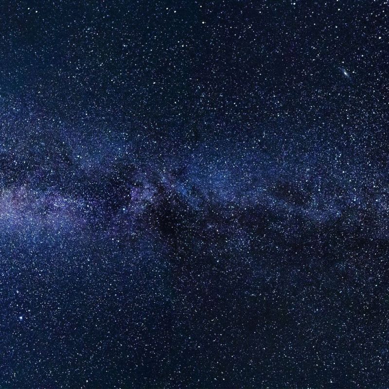 Milky Way galaxy stretching across a star-filled night sky
